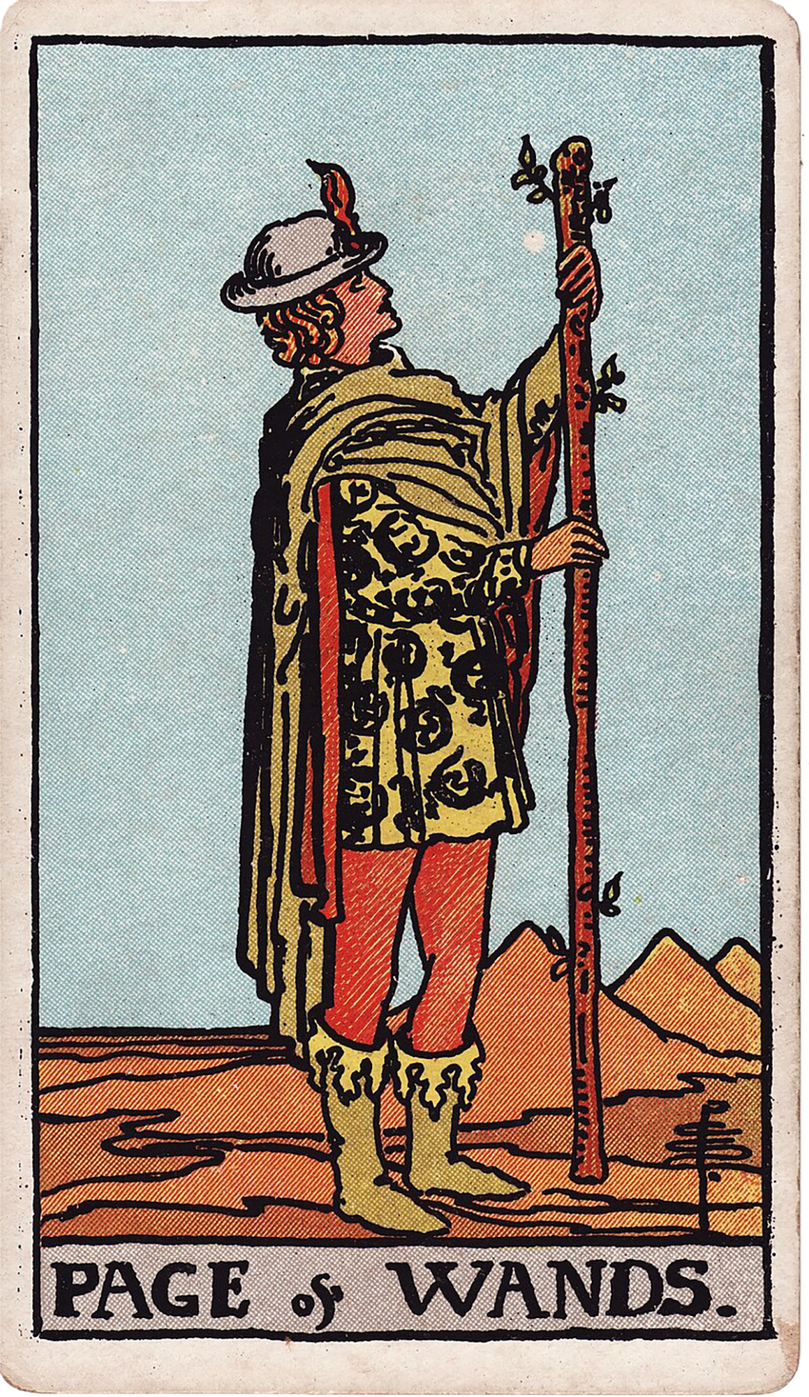 Page of Wands Tarot card